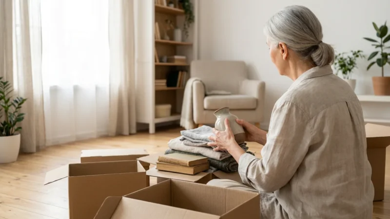 The Art of Decluttering: Creating a Peaceful Retirement Home - guide